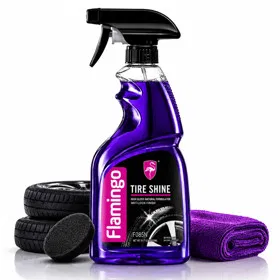FLAMINGO TIRE SHINE ЧЕРНИТЕЛЬ РЕЗИНЫ 500мл спрей 