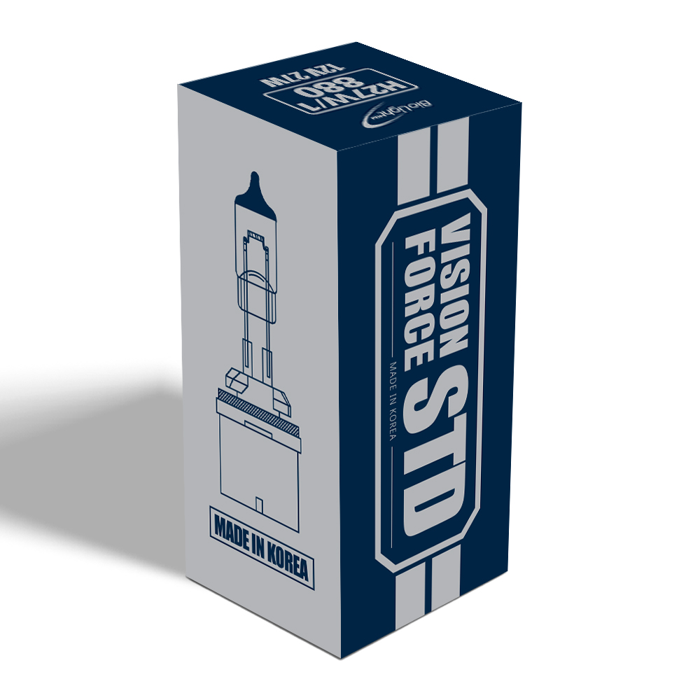 Лампа галогенная H27W/1 (880) [12V 27W] PG13 (прямой разъем)